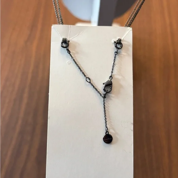 Stella & Dot Silver Versatile Layered Necklace - Picture 2 of 2